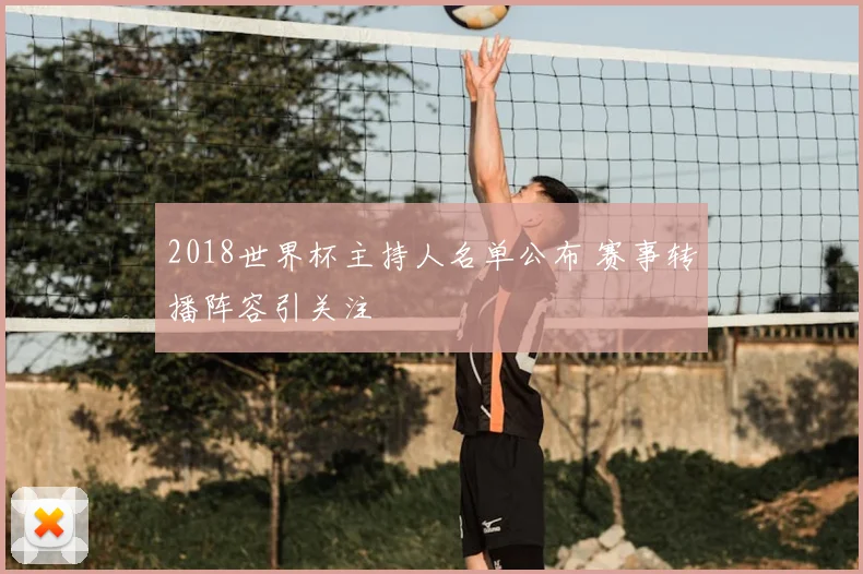 2018世界杯主持人名单公布 赛事转播阵容引关注